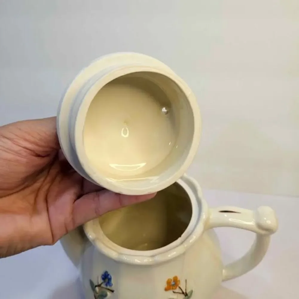 Porcelier Floral Teapot